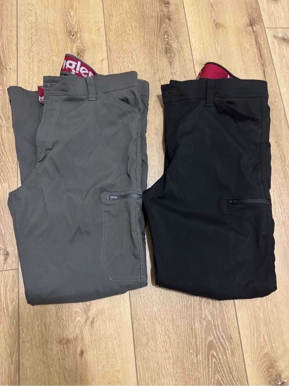 Wrangler Cargo Pants Duo - Gray and Black